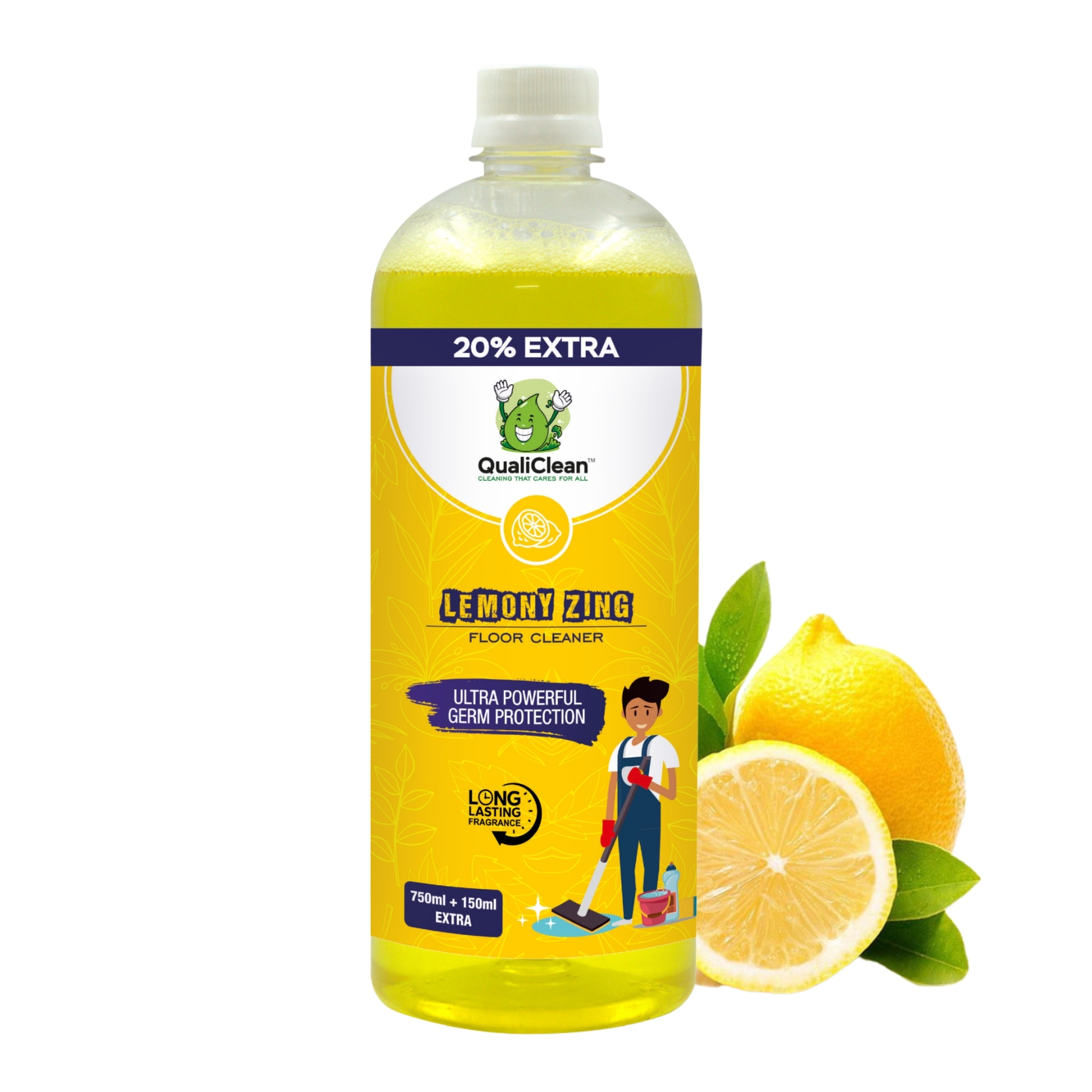 QualiClean Floor Cleaner – 1 Litre Floral