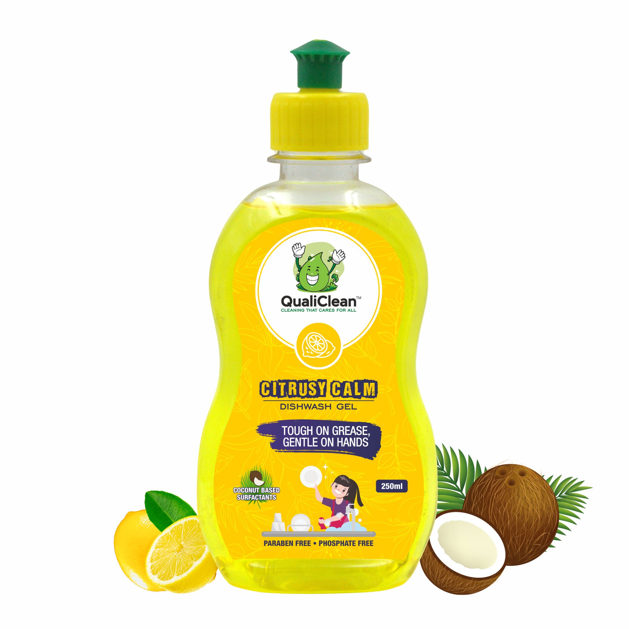 QualiClean Dishwash Gel - 250ml