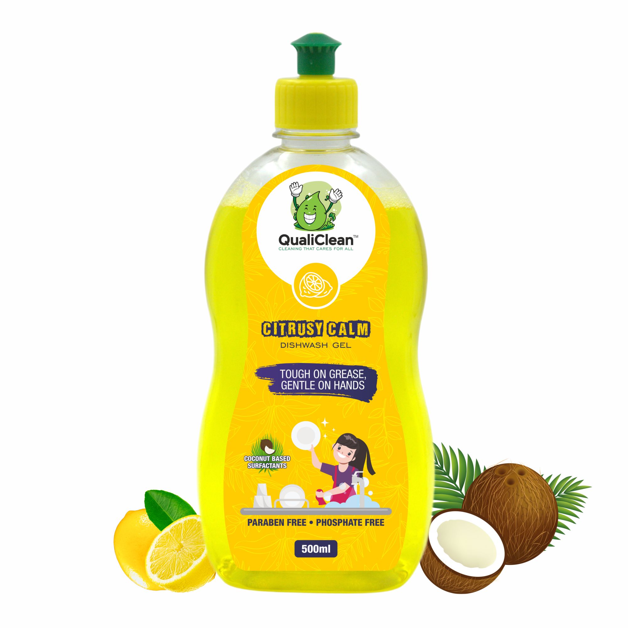 QualiClean Dishwash Gel – 500ml